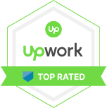 Upwork Top Rated badge