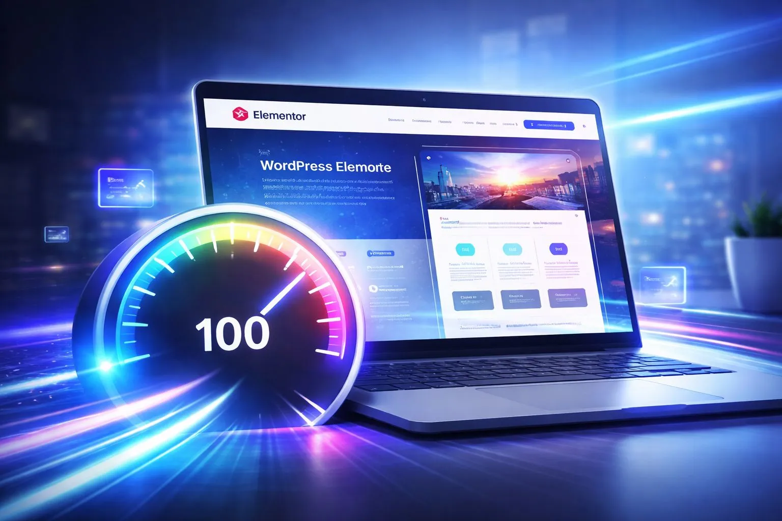 how to speed up elementor website step by step