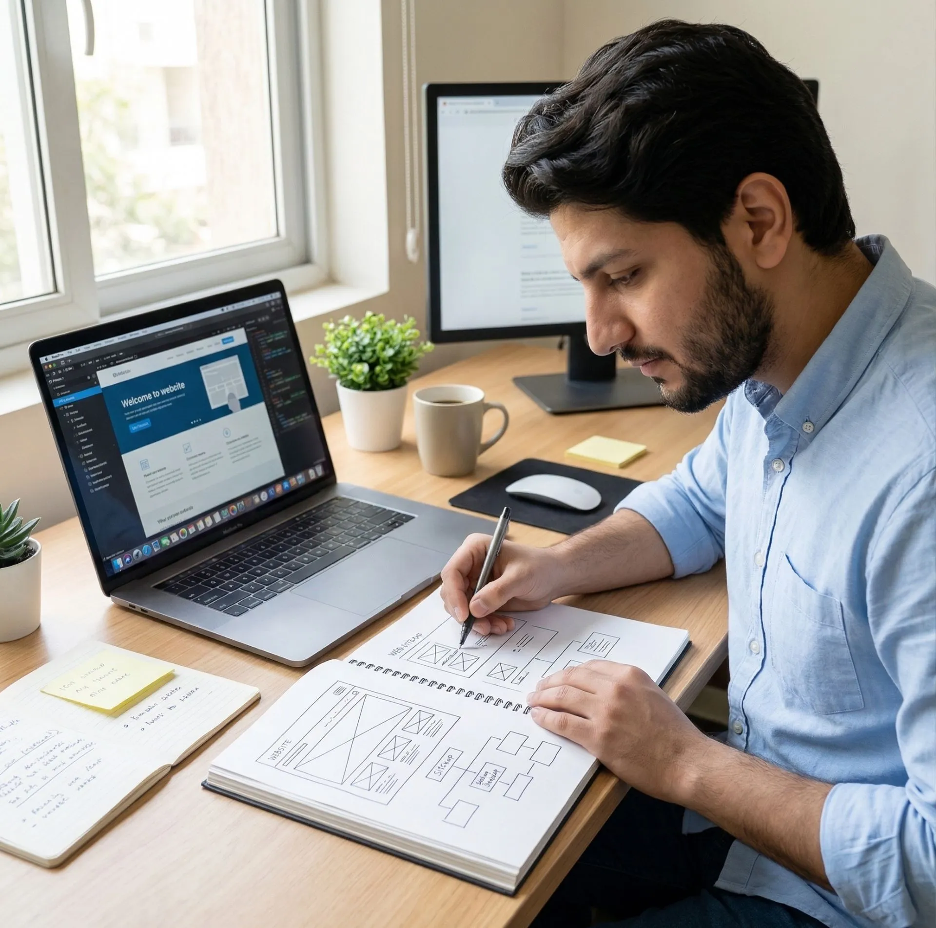 Step by step Lovable to WordPress conversion process diagram